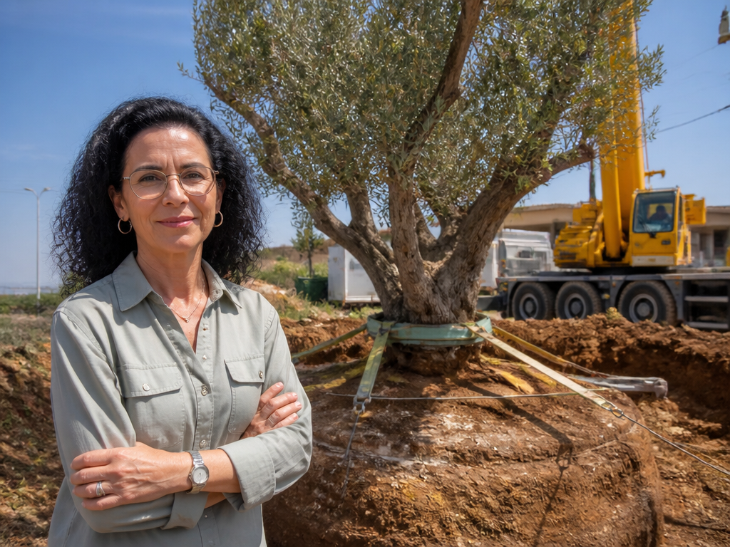 מומחית לעצים ולבריאותם - עליזה האגרונומית ושירות פיקוח על העתקת עצים